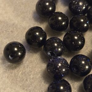 Galaxy Blue Sandstone Natural Gemstones